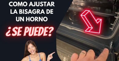 Cómo ajustar las bisagras de la puerta del horno