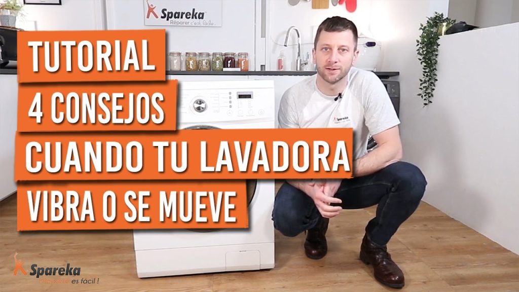 Cómo ajustar las patas de una lavadora que se desplaza