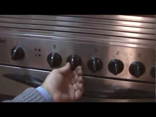 Cómo cambiar el selector de funciones del horno