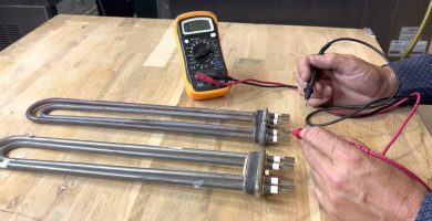 Cómo comprobar resistencias de horno con tester