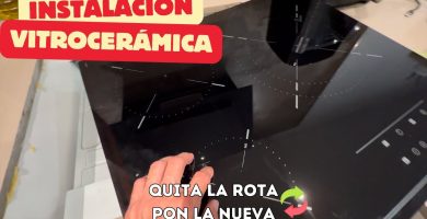 Cómo desmontar el cristal de la vitrocerámica