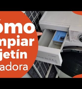Cómo limpiar el dosificador de detergente