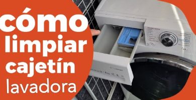 Cómo limpiar el dosificador de detergente