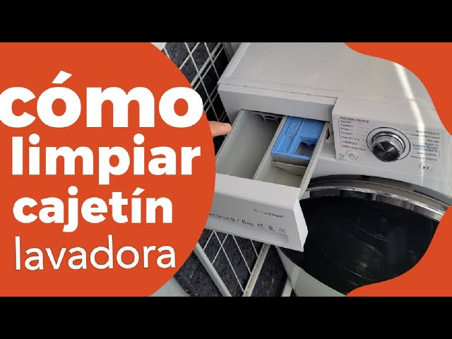 Cómo limpiar el dosificador de detergente