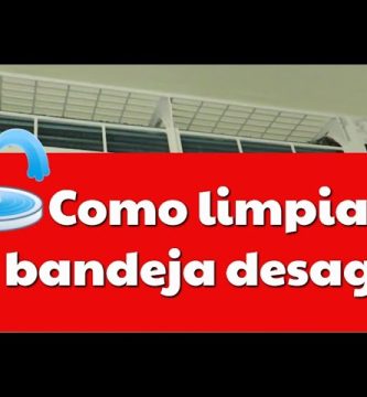 Cómo limpiar la bandeja de condensación