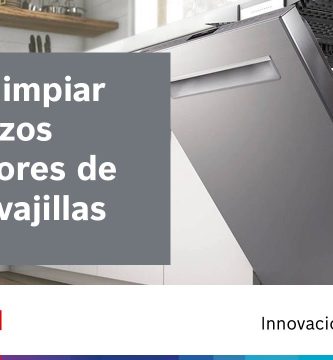 Cómo limpiar los brazos aspersores del lavavajillas
