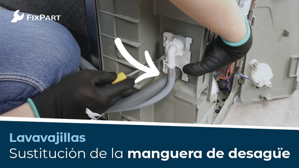 Cómo sustituir la manguera de entrada del lavavajillas