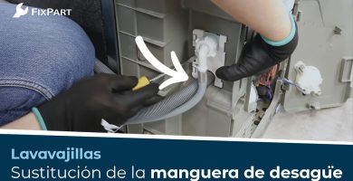 Cómo sustituir la manguera de entrada del lavavajillas