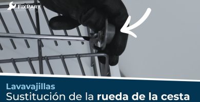 Cómo sustituir ruedas de bandeja del lavavajillas